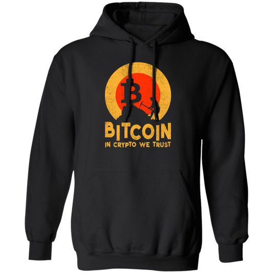 Bitcoin - Sunset - IN CRYPTO WE TRUST