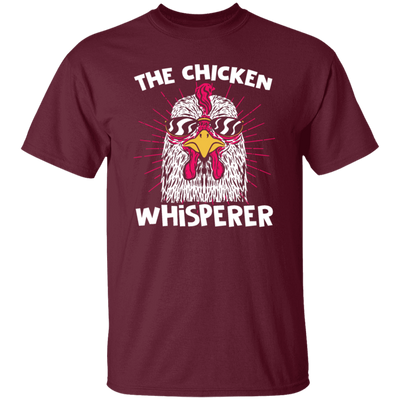 Love Chicken, Retro Chicken Gift, The Chicken Whisperer, Animal Lover Gift Unisex T-Shirt