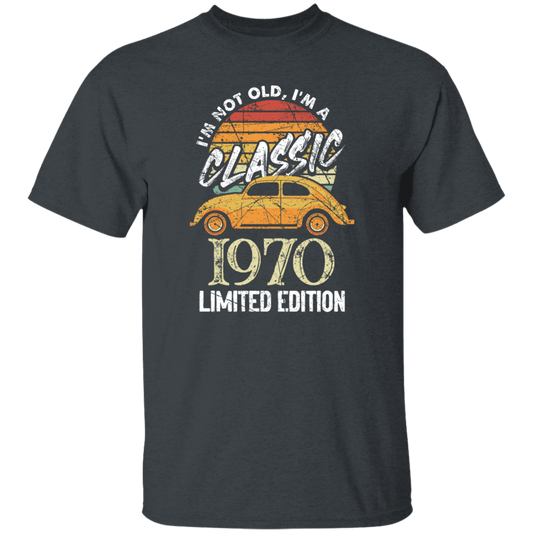 Retro 1970 Birthday Gift Not Old Classic Limited Unisex T-Shirt