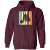 Badminton Shuttlecock Vintage Perfect Gift For Dad Badminton Lover Pullover Hoodie