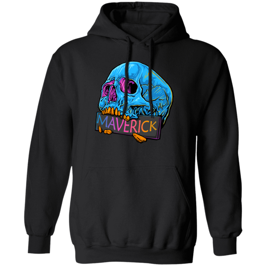 Cool Skull Maverrick, Colorful Maverick Design, Fashion Skull Gift