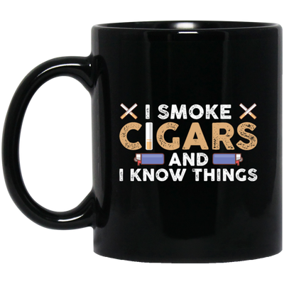 Smoke Cigars Smoker Clever smoking Dad Gift