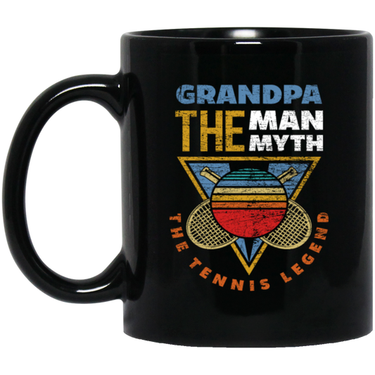 The Grandfather The Man, The Myth Tennis Grandfather Gift