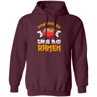 Power By Game And Ramen Anime, Retro Ramen gold