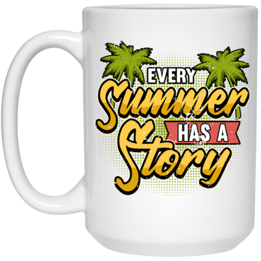 Funny Summer, Vacation Holidays Sayings, Summer Gift White Mug