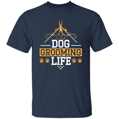 Love Dog Vintage Style, Dog Grooming Life, Retro Dog Lover Unisex T-Shirt