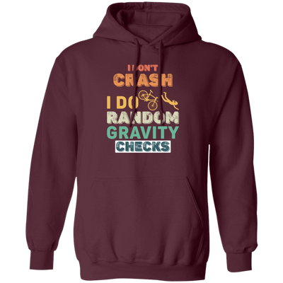 Retro Gravity Checks Cycopath Funny Cycling Pun Vintage