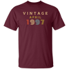 Birthday Gift Vintage 1997 April Unisex T-Shirt