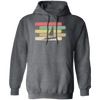 Vintage Sailboat Vintage, Retro Sailor Sailing Dinghy Pullover Hoodie