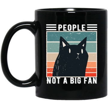 Funny People Not a Big Fan Cat Social Distance