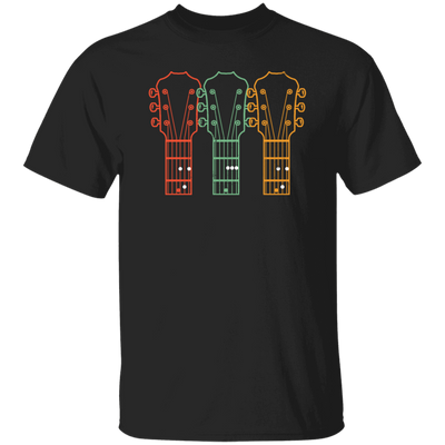 Retro Guitar Dad, Dad Guitar Chords Unisex T-Shirt