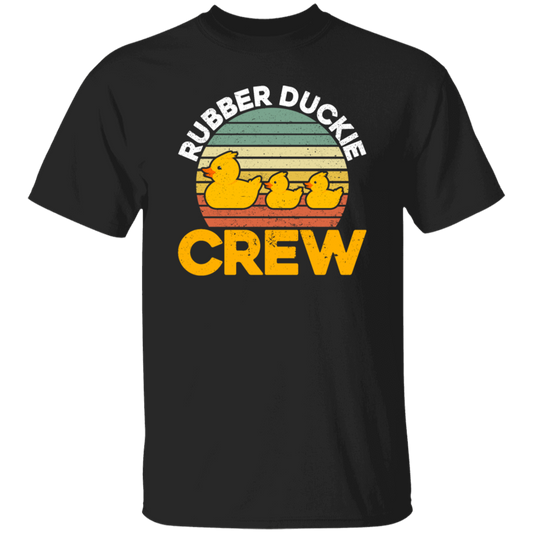 Duck Lover Retro Ducks Rubber Duckie Crew