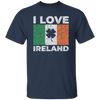 I Love Ireland Flag Lucky Shamrock Irish, Perfect irish gift