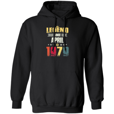 Birthday Gifts Vintage Legend Since April 1979 Pullover Hoodie