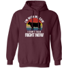 Retro I Am With My Cow I Cannot Talk Right Now Gift Pullover Hoodie