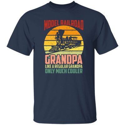 Model Railroad Grandpa, Train Loving Locomotive, Retro Locomotive