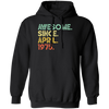 Awesome Since April 1975 Retro Gift Pullover Hoodie