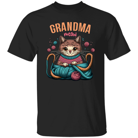 Knitting Grandma, Grandmeow, Love Cat, Love Knit, Gift For Grandma Unisex T-Shirt