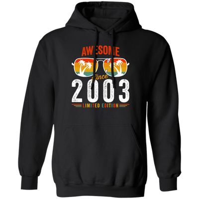 Anniversary 2003 Gift, Awesome Since 2003, Tropical Love, Limited Edition Pullover Hoodie