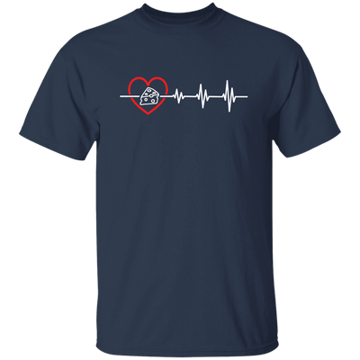 Cheese Lover, Best Food Is Cheese, Cheese Heartbeat, Love Cheese, Cheese And Heartbeat Unisex T-Shirt