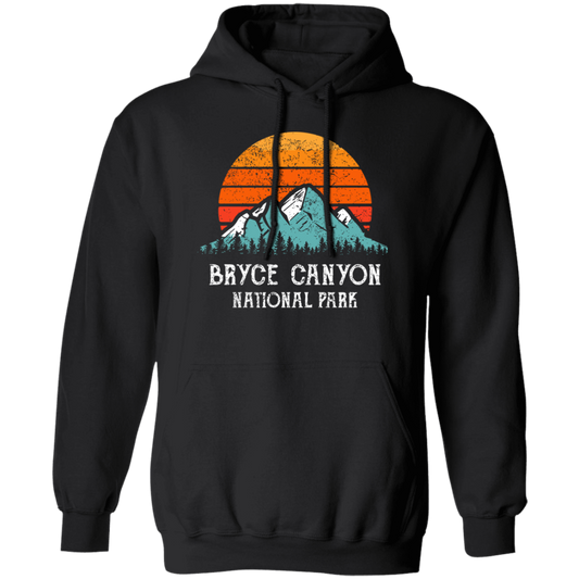 Bryce Park Lover, National Gift, Retro Park Gift, Mountain Lover Gift, Bryce Gift Love Pullover Hoodie