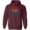 April 1977 Birth of Legend Birthday Gift Happy Lover Funny Pullover Hoodie