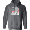 Firefighter Lover Gift, My Favorite Firefighter Calls Me Dad, Vintage Gift Pullover Hoodie