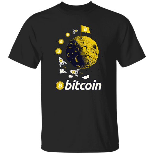 Bitcoin To The Moon Crypto Cryptocurrency