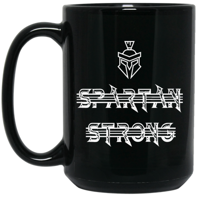 Spartan Strong Gift, Hero Gift, Sparta Lover, Love Strong Man, Gift For My Hero Black Mug