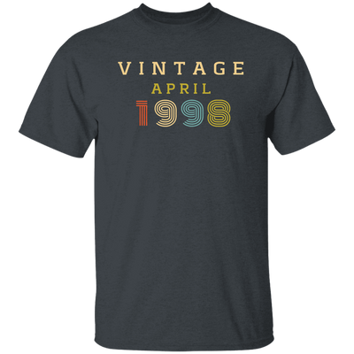 Birthday Gift Vintage 1998 April Unisex T-Shirt