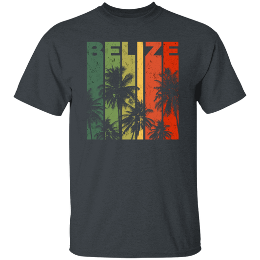 Retro Belize Beach Vacation Souvenir