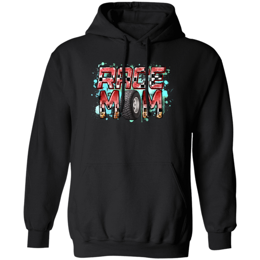 Love Race Mom, Best Gift For Race Mom, Racing Mom, Love Momma Gift Pullover Hoodie