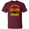 Sloth I Love Reading Books Unisex T-Shirt