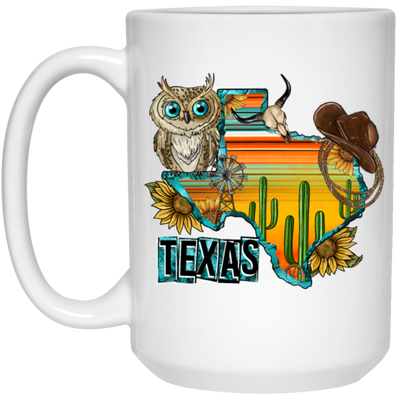 Texas Lover My Owl Safari Sunflower