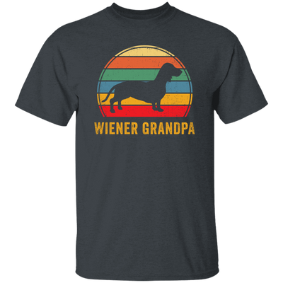 Wiener Grandpa Shirt Retro Wiener Dog