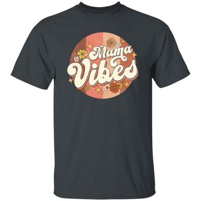 Love Mama Gift, Retro Gift For Mama, Cute Flower Vintage, Mama Vibe, Retro Vibes Unisex T-Shirt