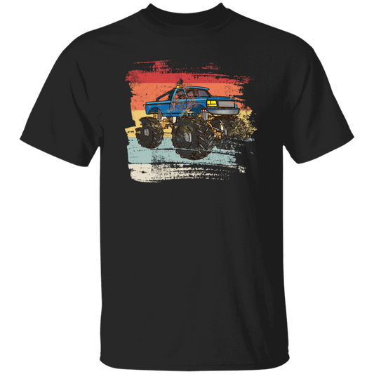 Retro Monster Truck TShirt, Gift For Monster Truck Driver