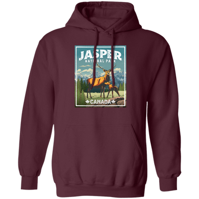 Love Jasper National Park Canada Lover Deer Vintage Look