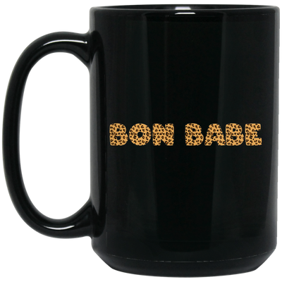 Bon Babe Leopard, Love Arbonne, Best Bonbabe Leopard Style Black Mug