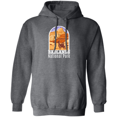 National Park Gift, Badlands Park Gift, Retro Badlands, Love National Parks Pullover Hoodie