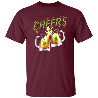 Patrick Party, Cheers With Beers And Shamrock, Love Beer And Shamrock Unisex T-Shirt