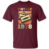 Vintage 1978, Birthday 1978 Retro, Classic Birthday Gift, Best Of 1978 Unisex T-Shirt