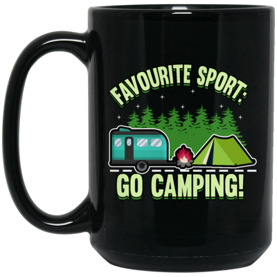 Camping camper travel nature campfire outdoor zelt gift