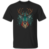 A Deer Head, Love Deer Gift, Deer Head Love Gift, Best Of Deer Retro Unisex T-Shirt