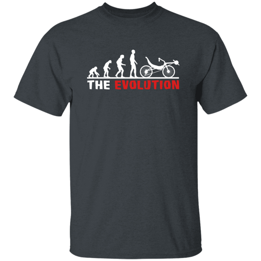 The Evolution Recumbent Bike Funny Retro Cyclist