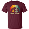 Love Chess, Love Boxing, Chess Boxing Vintage Gift, Love To Do Boxing Gift Unisex T-Shirt