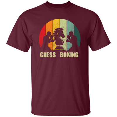 Love Chess, Love Boxing, Chess Boxing Vintage Gift, Love To Do Boxing Gift Unisex T-Shirt