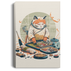 Cat As A Sushi Chef Making Sushi, Love Sushi, Japanese Cat And Japanese Food, Japanese Chef