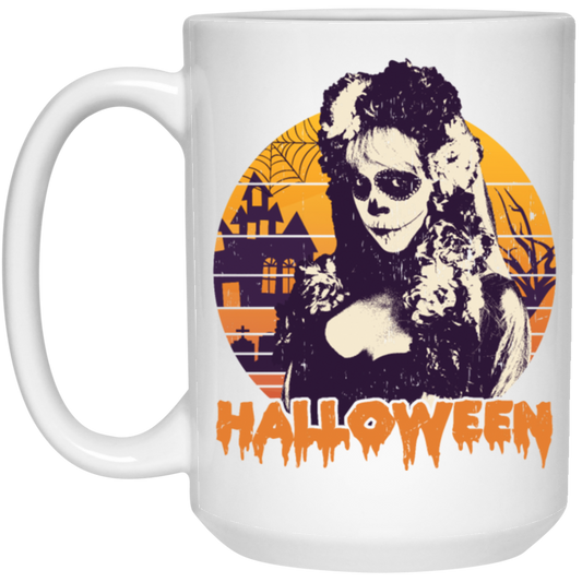 Happy Halloween, Happy Halloween Witch, Horror Gift White Mug