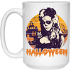 Happy Halloween, Happy Halloween Witch, Horror Gift White Mug
